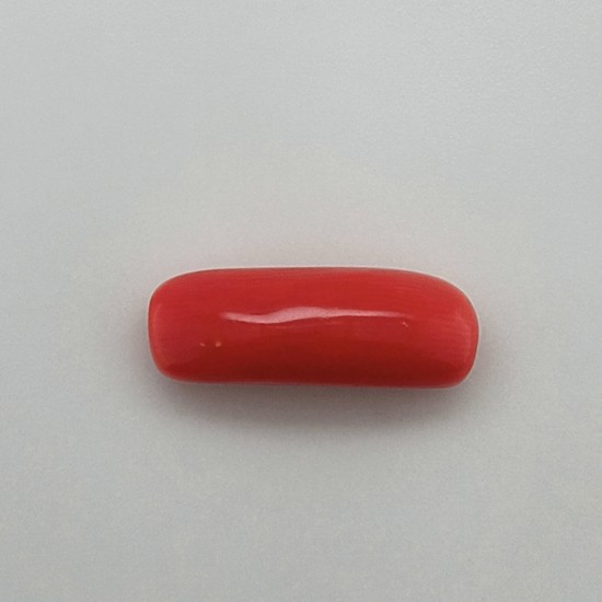Coral (Moonga) 6.45 Ct Lab Tested Coral (Moonga) 6.45 Ct Lab Tested